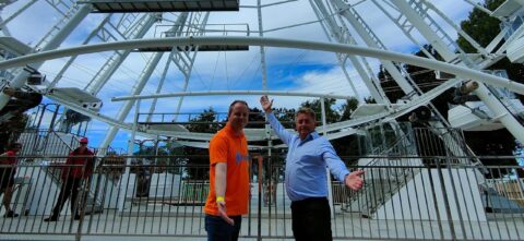 Southport Air Show FM hits the heights through partnership with the Big Wheel Southport