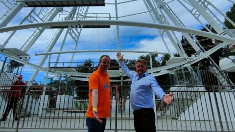 Southport Air Show FM hits the heights through partnership with the Big Wheel Southport