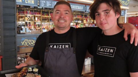 Kaizen opens at Southport Market with delicious sushi, skewers and small plates
