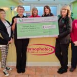 Gymophobics in Southport raised over £6,000 after making Queenscourt Hospice itsr Charity of the Year