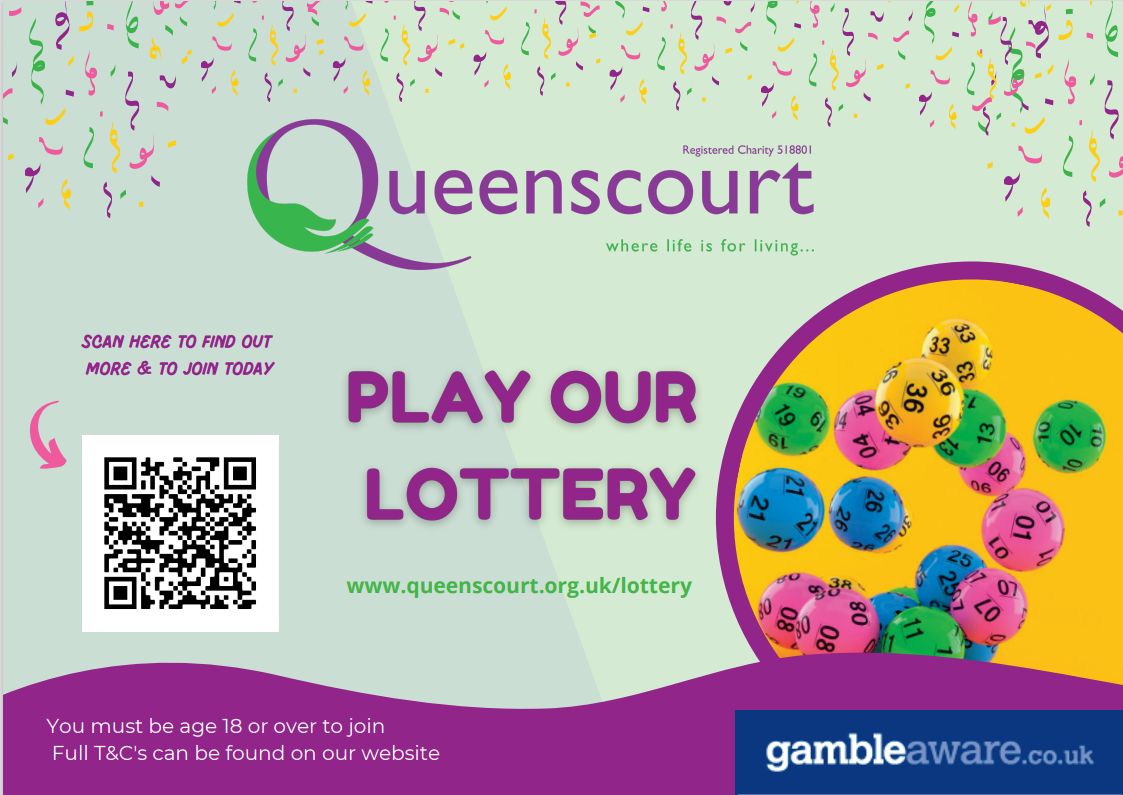 Poeple can support Queenscourt Hospice by playing the Queenscourt Lottery