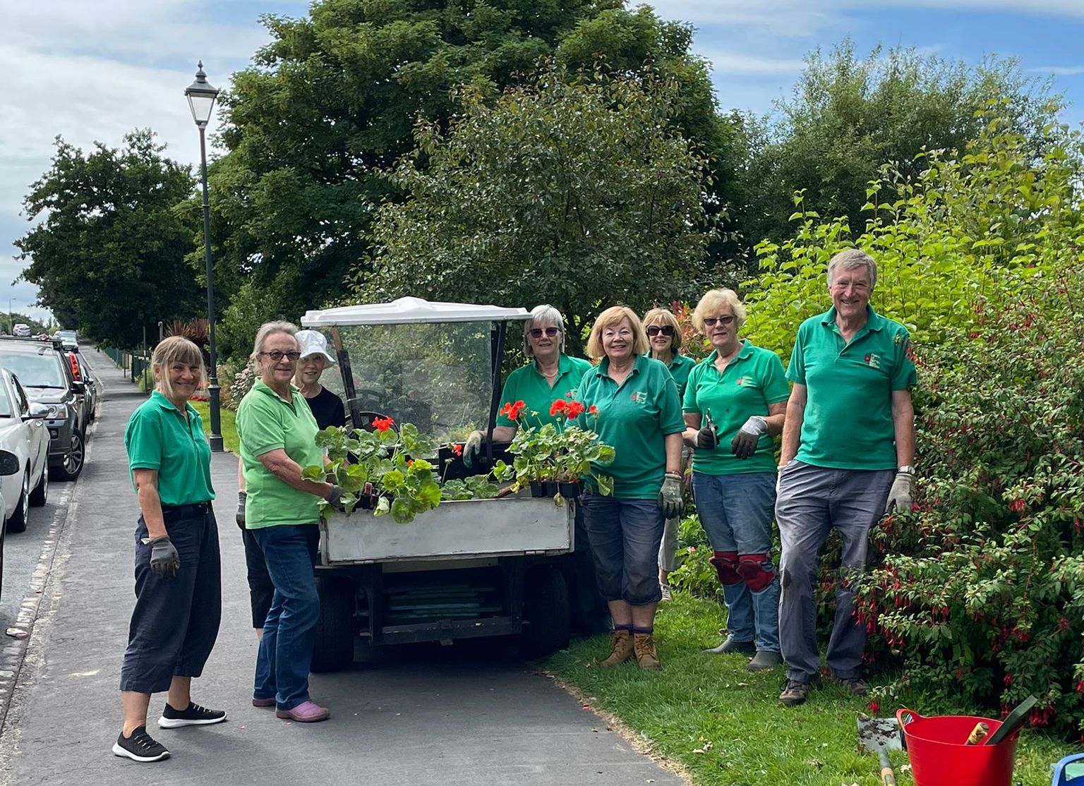 Rotten Row in Southport is celebrating its 100th anniversary. The herbaceous border is largely maintained by volunteers from the Friends Of Rotten Row