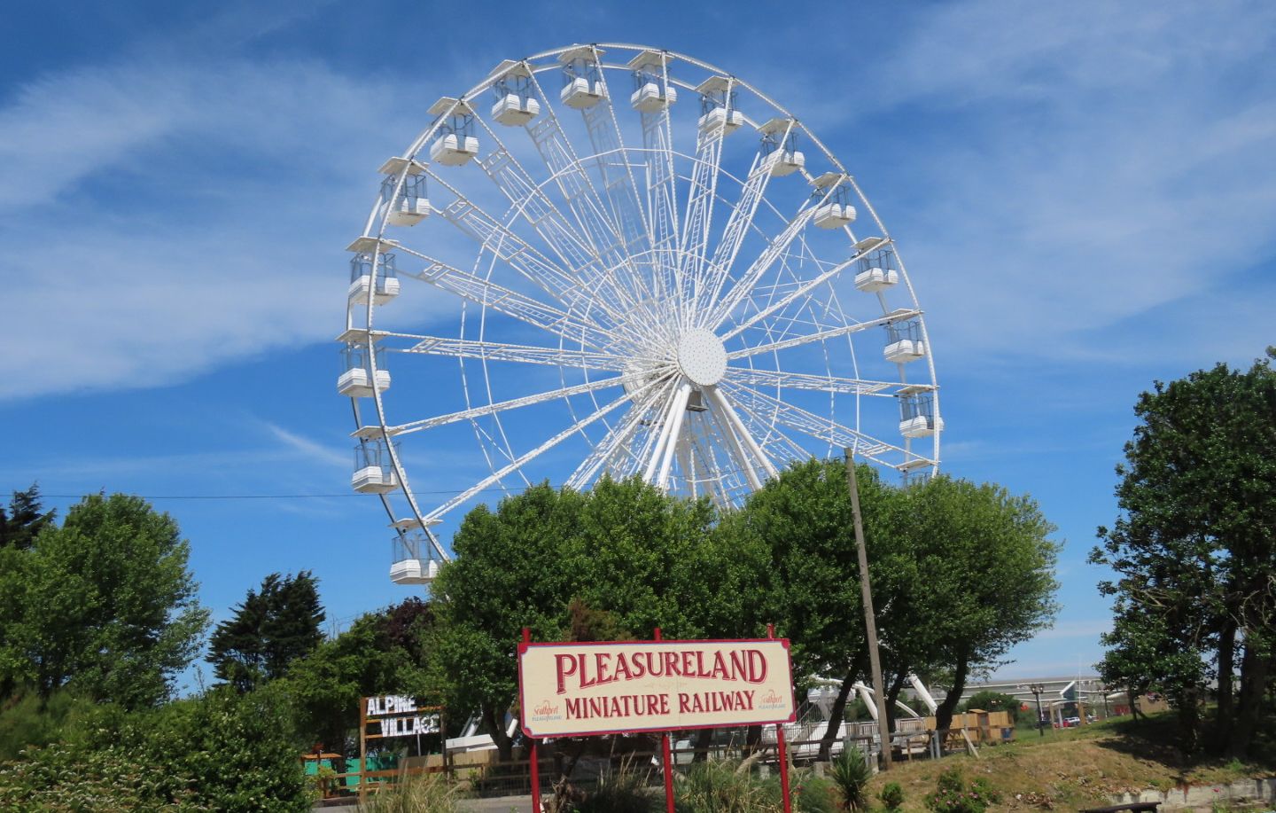The Big Wheel Southport at Southport Pleasureland. Photo by Andrew Brown Media