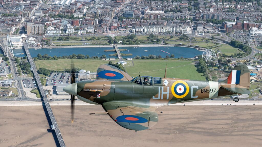 A Spitfire which flew from RAF Woodvale during World War Two will star at Southport Air Show 2022