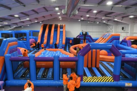 Inflata Land is coming to Southport with assault courses, super slides and bubbles