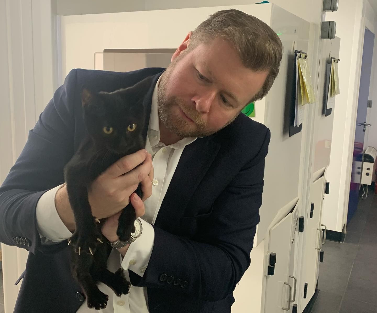 Southport MP Damien Moore has visited the Southport and Ormskirk District branch of the RSPCA to learn more about the work they are doing and to see the animals in their care