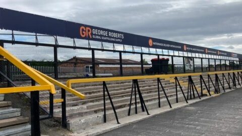 Southport FC announces new ‘George Roberts Terrace’ thanks to support from local scaffolding firm