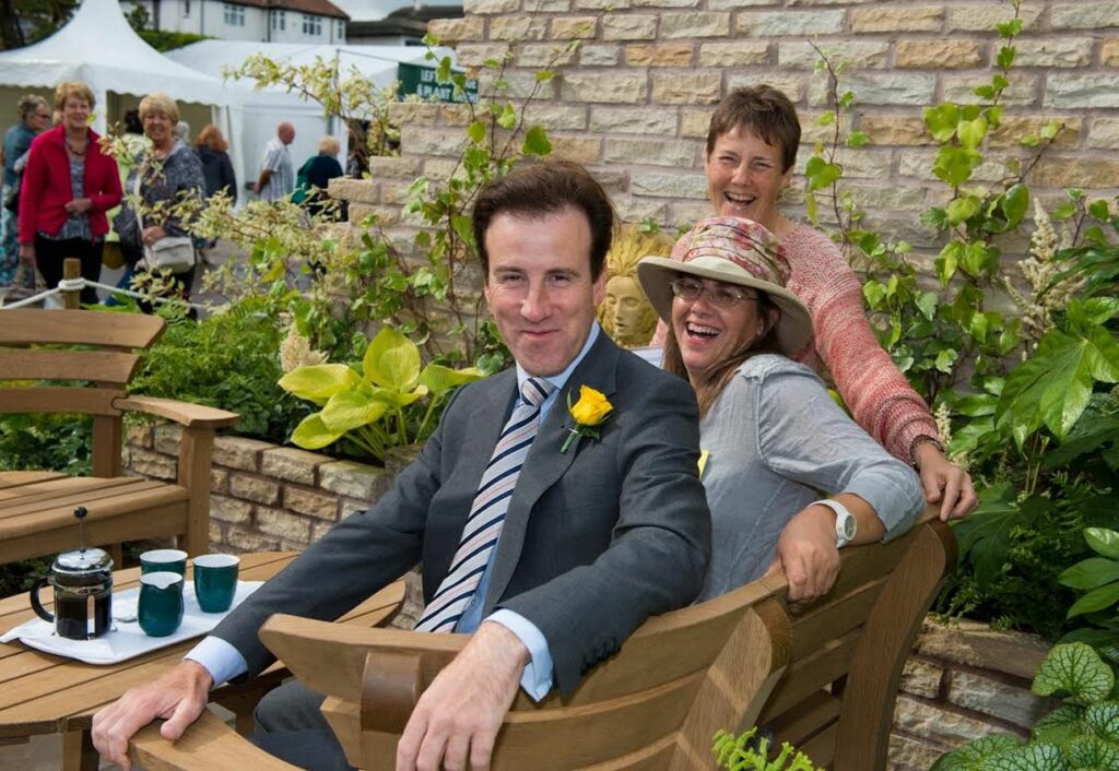 Anton Du Beke at Southport Flower Show in 2014
