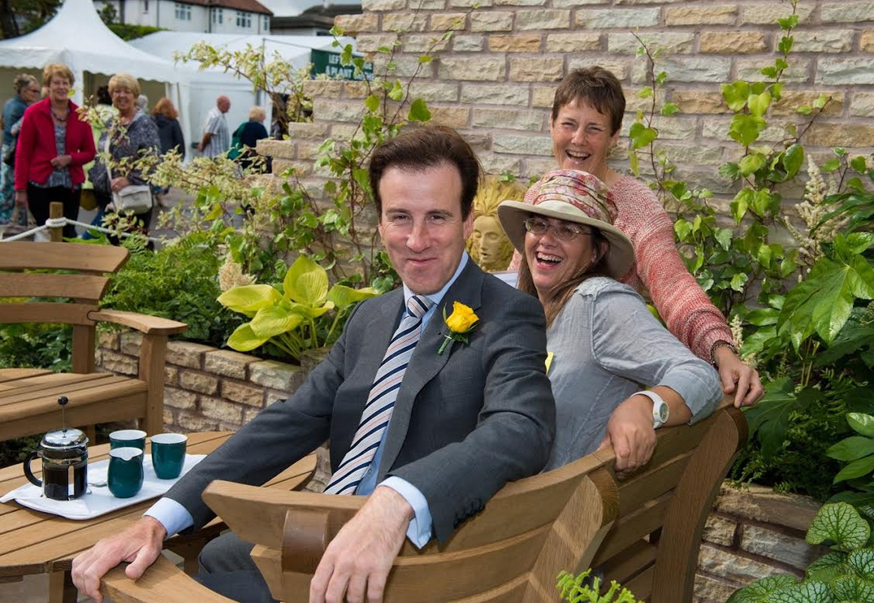 Anton Du Beke at Southport Flower Show in 2014