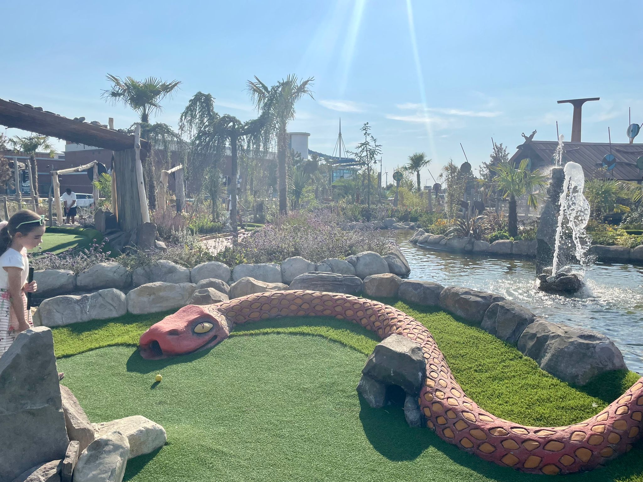 The Viking Adventure Golf course at Southport Pleasureland. Photo by Claire Brown of Andrew Brown Media