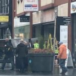 Work begins on the new Waterstones bookshop in Southport. Photo by Nicola Kenyon