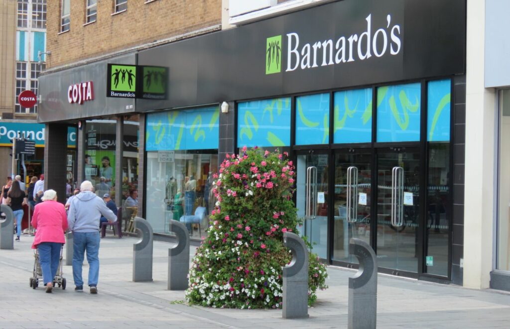 The new Barnardo's charity shop on Chapel Street in Southport. Photo by Andrew Brown Media