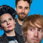 Big Comedy UK presents Best of the Fest featuring: Mark Simmons, Rachel Fairburn and Charlie Hopkinson at Southport Comedy Festival, Victoria Park, Southport, on Friday, 30th September 2022, sponsored by Acorn Insurance