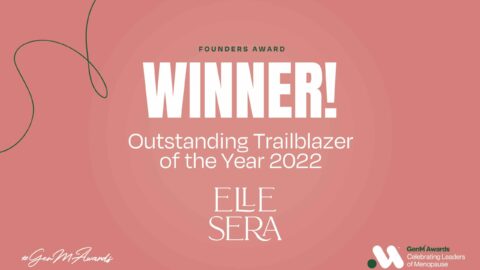 Elle Sera wins at world’s first Menopause Awards
