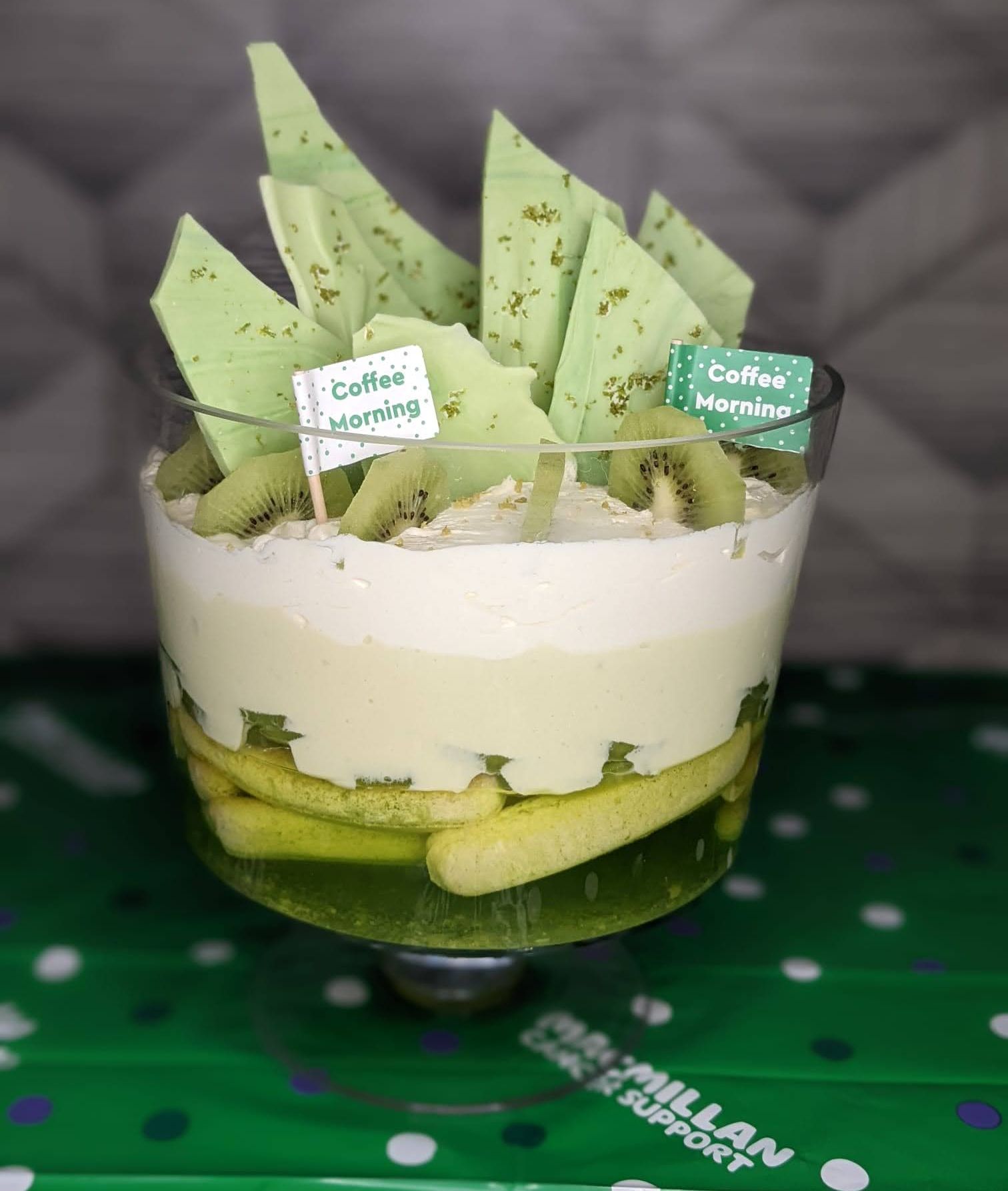 Southport celebrity baker Jemma Melvin has created a special trifle recipe to celebrate the 2022 Macmillan Coffee Morning