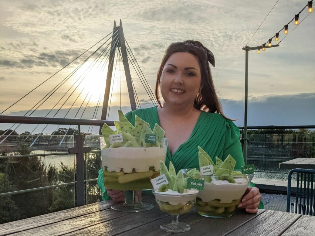 Southport celebrity baker Jemma Melvin has created a special trifle recipe to celebrate the 2022 Macmillan Coffee Morning