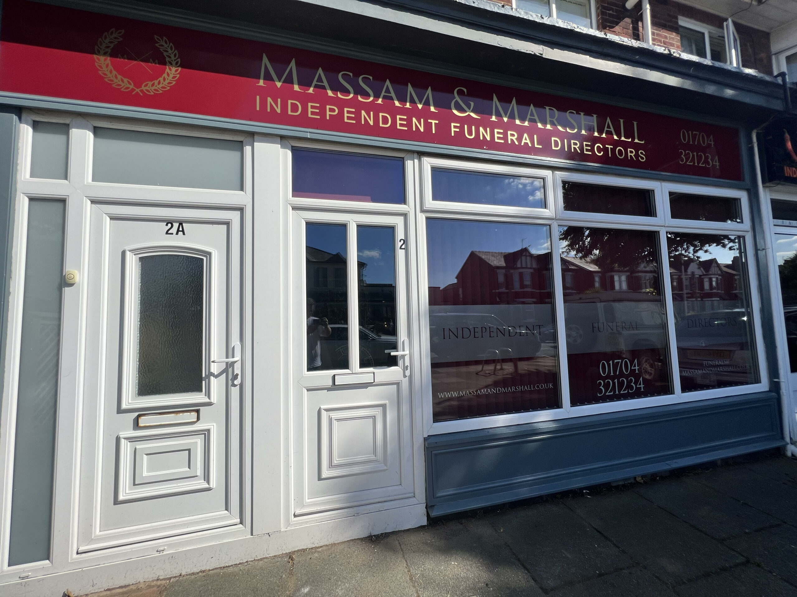 The new Massam and Marshall Independent Funeral Directors branch in Birkdale in Southport