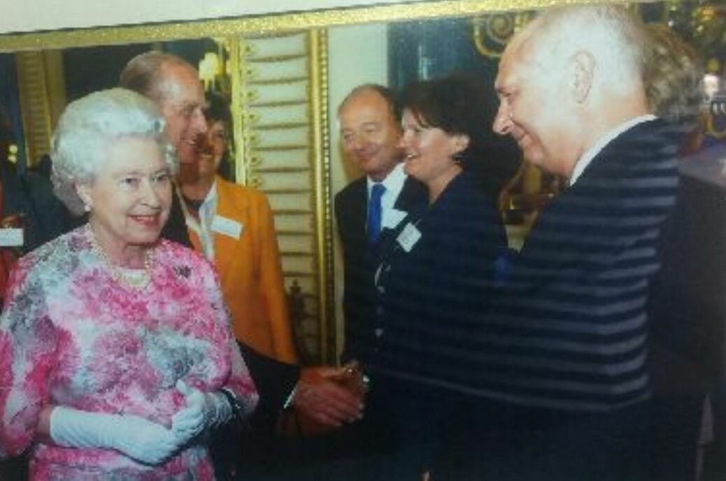 Sir Ron Watson meets Her Majesty Queen Elizabeth II