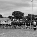 Southport Rugby Club players took part in an Impeccable moment of silence for Her Majesty Queen Elizabeth II before kick off at Waterloo Road