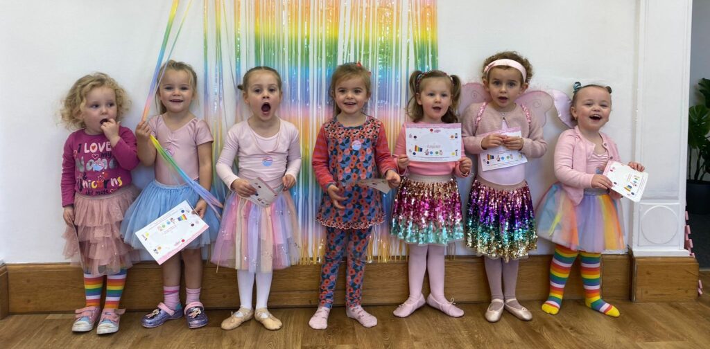 Babies and toddlers in Southport, Formby and Crosby have been wearing their most colourful clothes and taking part in a sponsored Danceathon at all their Babyballet classes