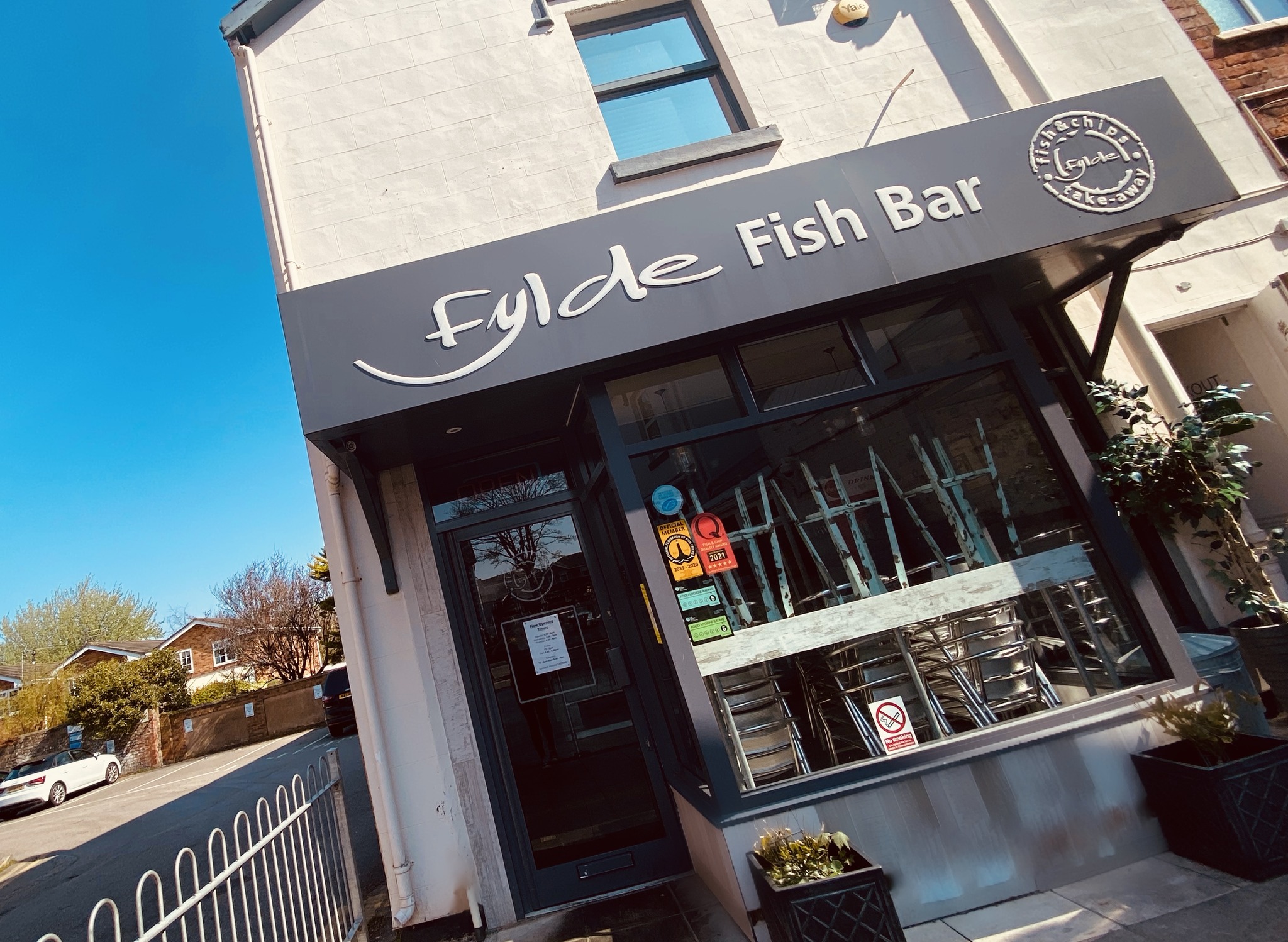 Fylde Fish Bar in Birkdale in Southport