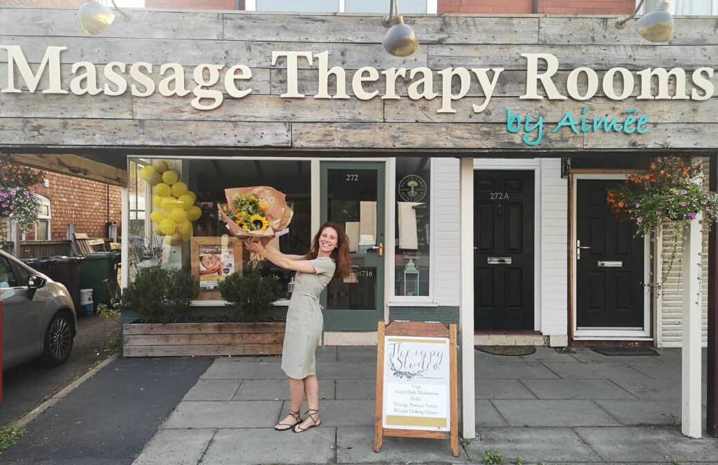 The Massage Therapy Rooms by Aimée on Liverpool Road in Birkdale in Southport is now open again after a devastating fire in April