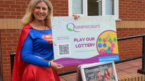 Southport Slimming World Consultant Dee Wright invites people to join Queenscourt Lottery
