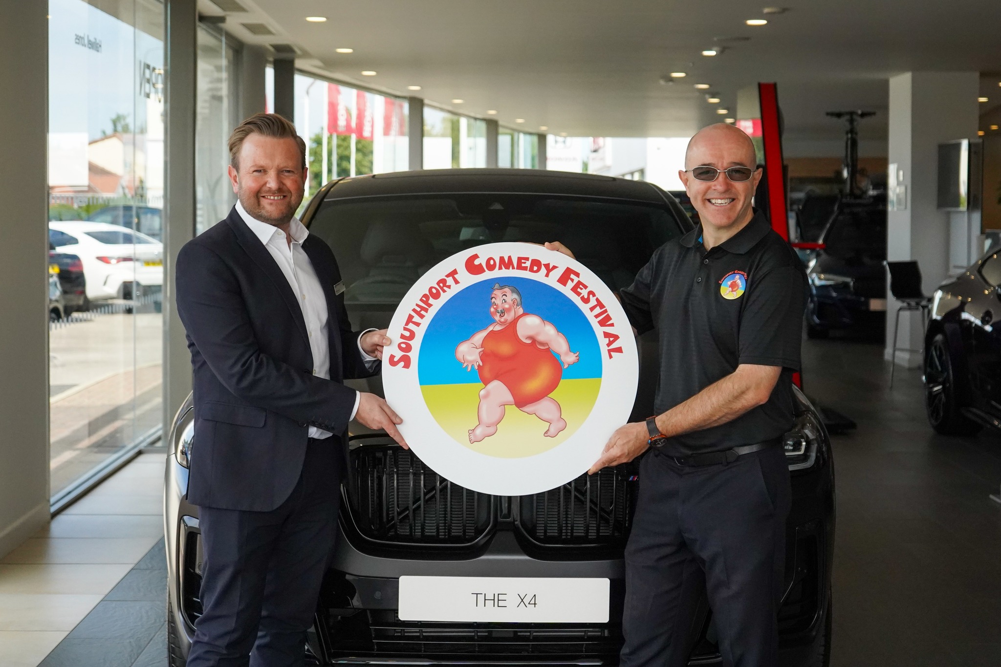 Halliwell Jones BMW is the associate partner of the Southport Comedy Festival 2022