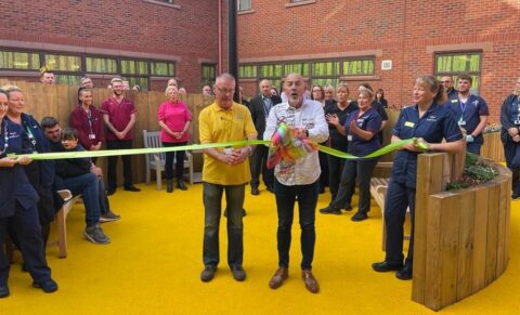 New Wellbeing Garden officially opened at Southport Hospital for staff and patients