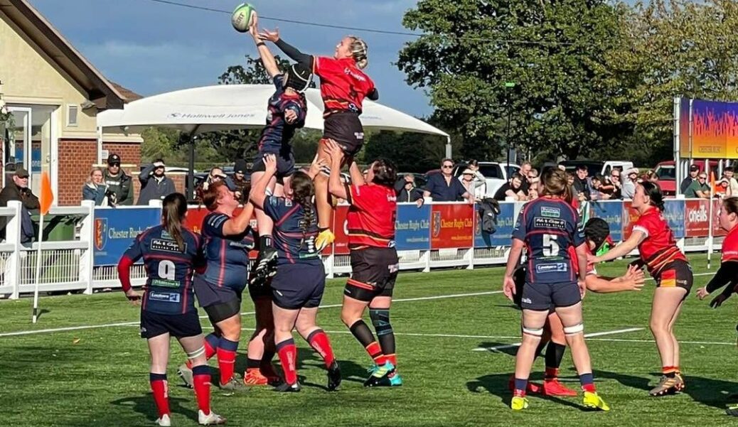 Southport Rugby Ladies in action
