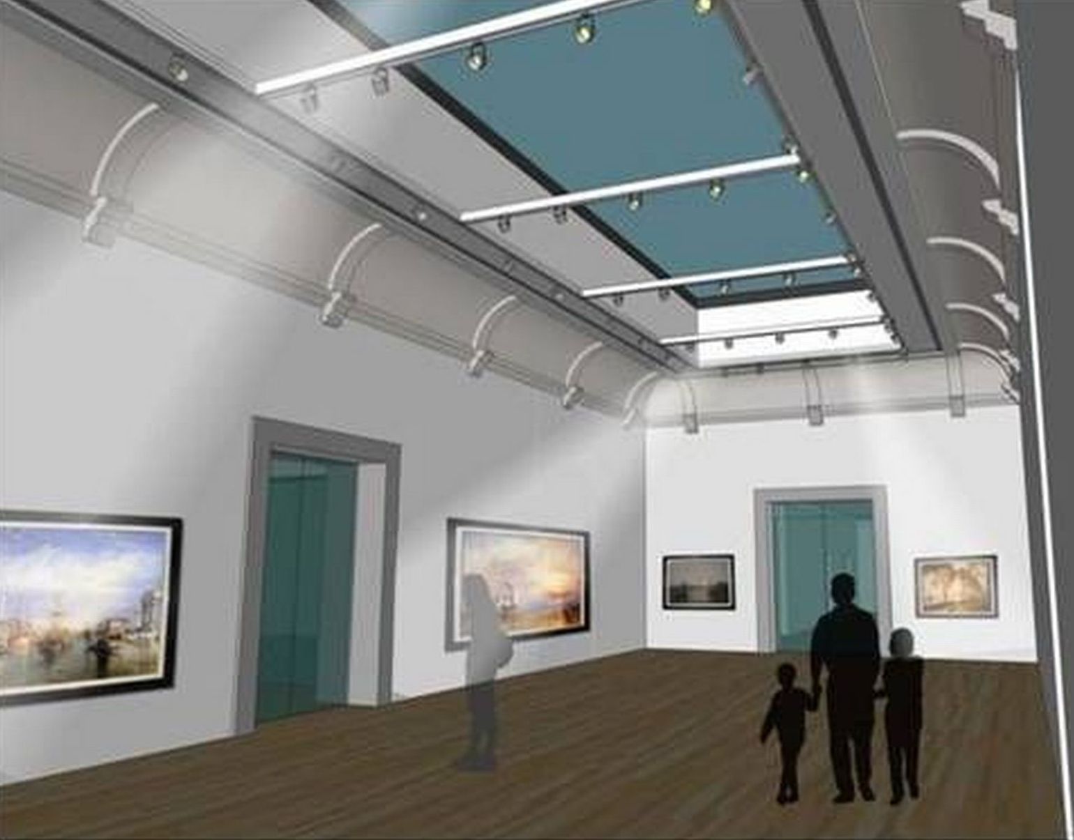 An artist's impression of what The Atkinson in Southport was due to look like before it was opened in 2013