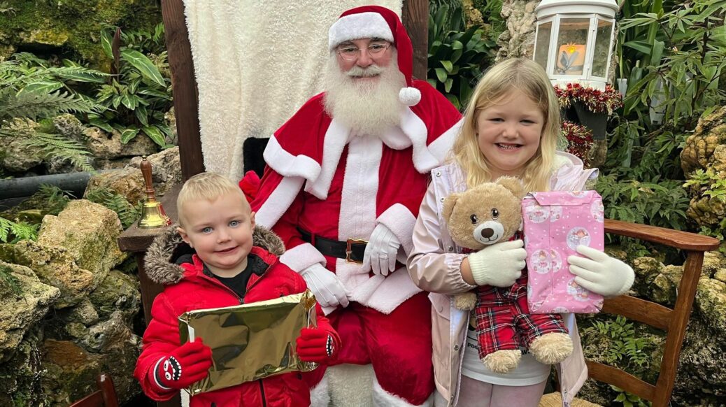 Crowds enjoyed the Botanic Christmas Fair at Botanic Gardens in Churchtown in Southport. Father Christmas welcomed children at his Grotto in The Fernery