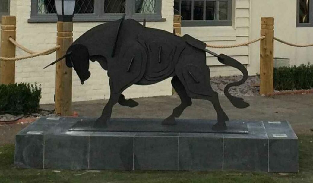 A new bull statue is being proposed for the new Miller and Carter steakhouse in Ainsdale in Southport