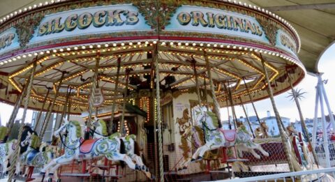Silcock’s Carousel in Southport opens every day during February Half Term