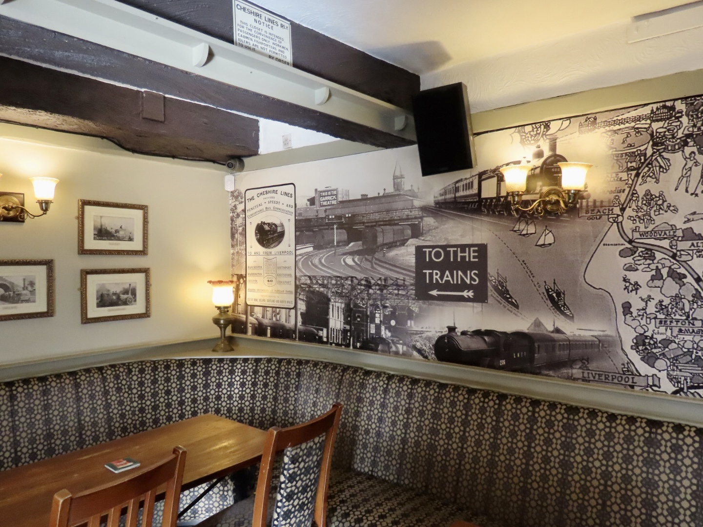 The Cheshire Lines pub in Southport. Photo by Andrew Brown Media