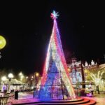 The Christmas tree in the Town Hall Gardens in Southport. It was provided by Southport BID and installed by IllumiDex UK Ltd. Photo by Claire Brown