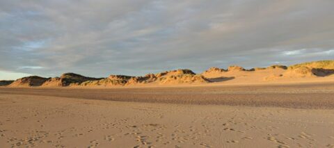 Formby Beach car park moving inland due to coastal erosion and to restore sand dunes