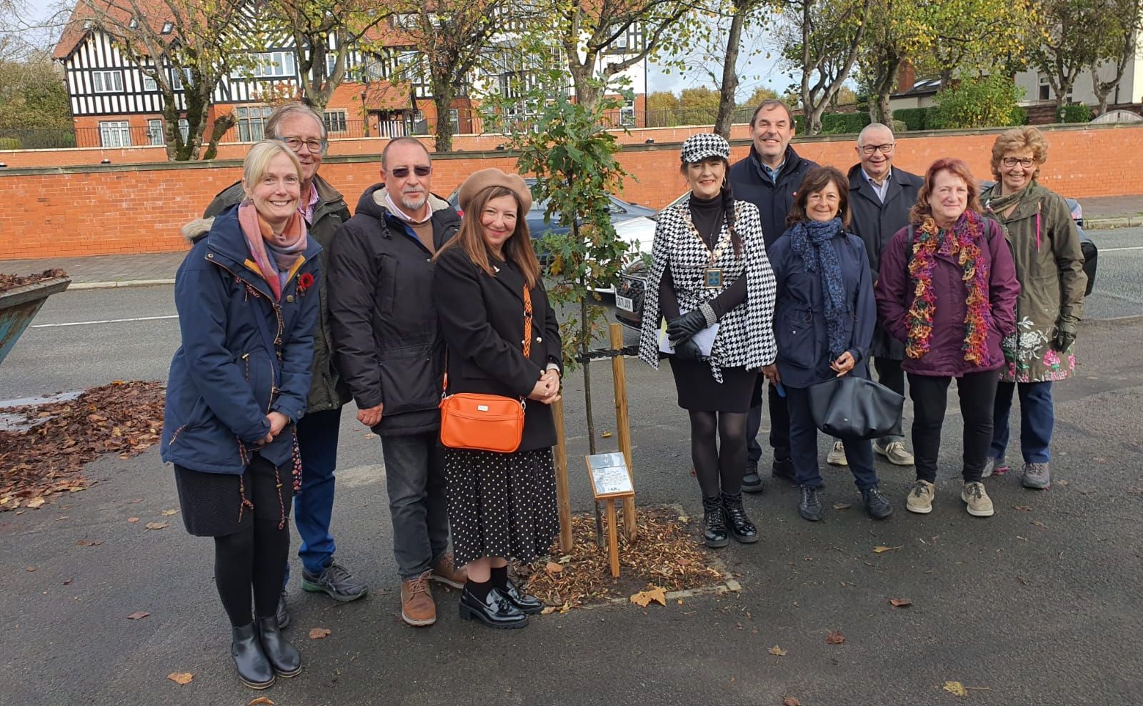 A pair of native oak trees have been planted at Argyle Road in Southport and Alexandra Park in Crosby as part of a nationwide campaign marking the 80th anniversary of the Association of Jewish Refugees (AJR)  the national charity providing social and welfare services to Holocaust refugees and survivors in the UK