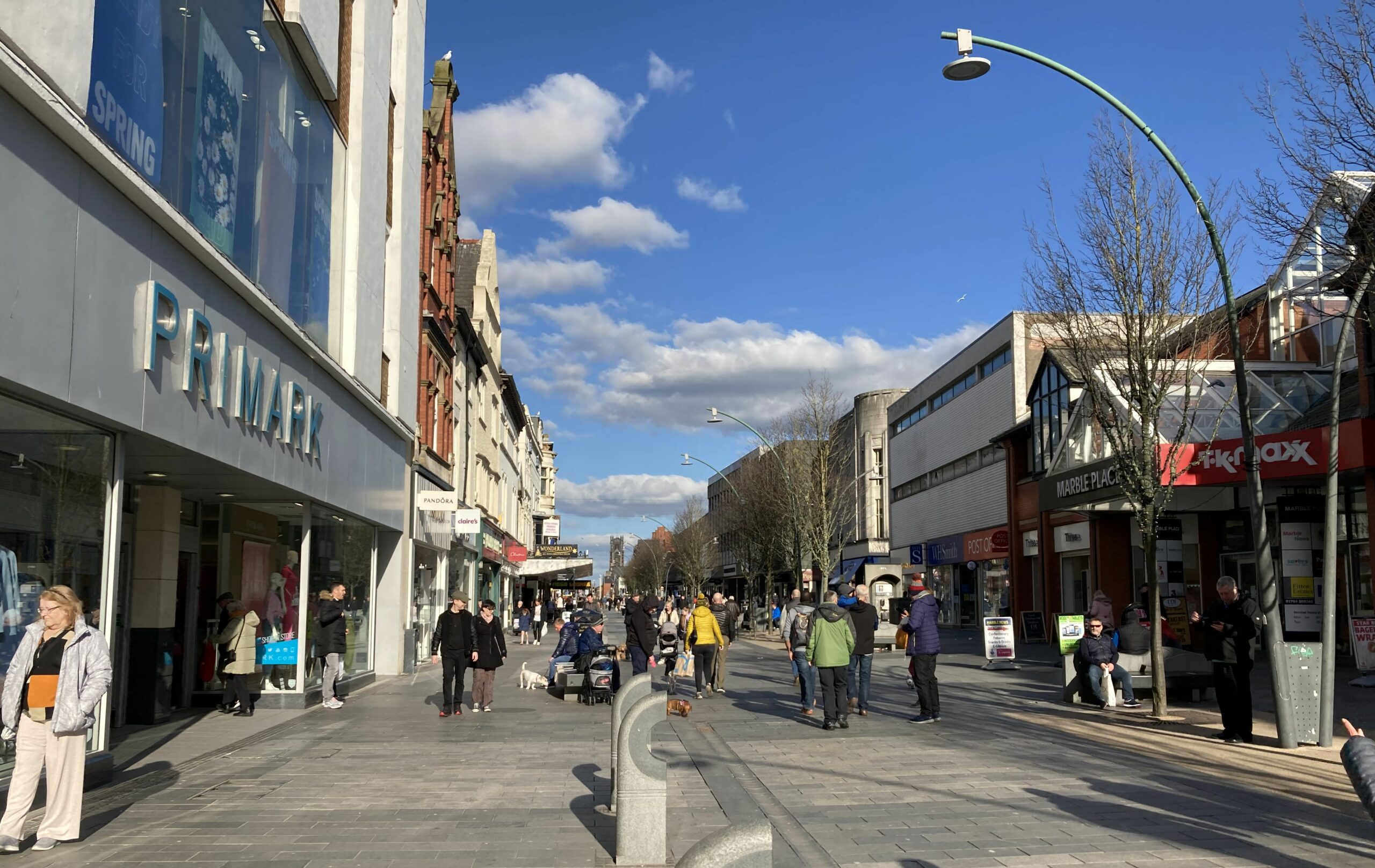 The Primark store on Chapel Street in Southport. Photo by Andrew Brown Media