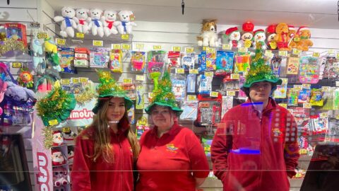 Silcock’s Funland in Southport invites people to enjoy family fun while winning Christmas presents