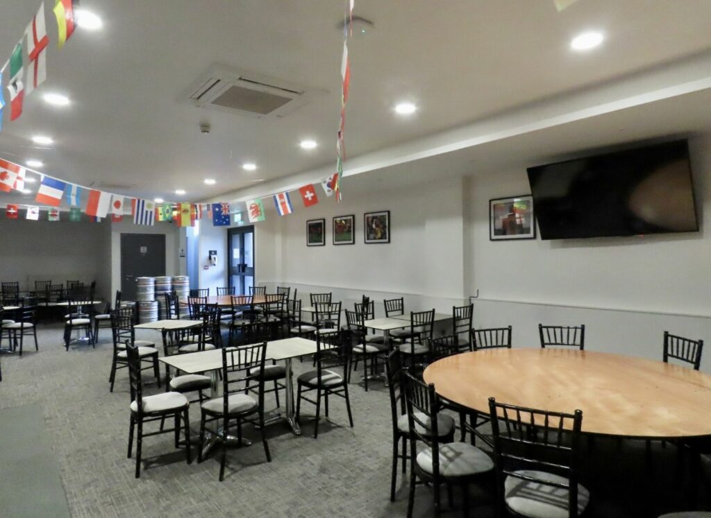 The 1881 Lounge at Southport Football Club