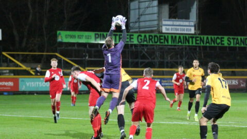 Southport FC defeat Chorley 2-1 Away with goalie Tony McMillan producing outstanding saves