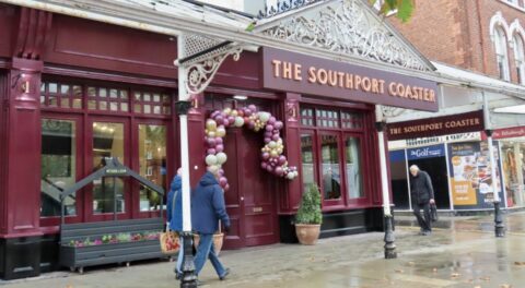 The Southport Coaster pub opens its doors in Southport town centre
