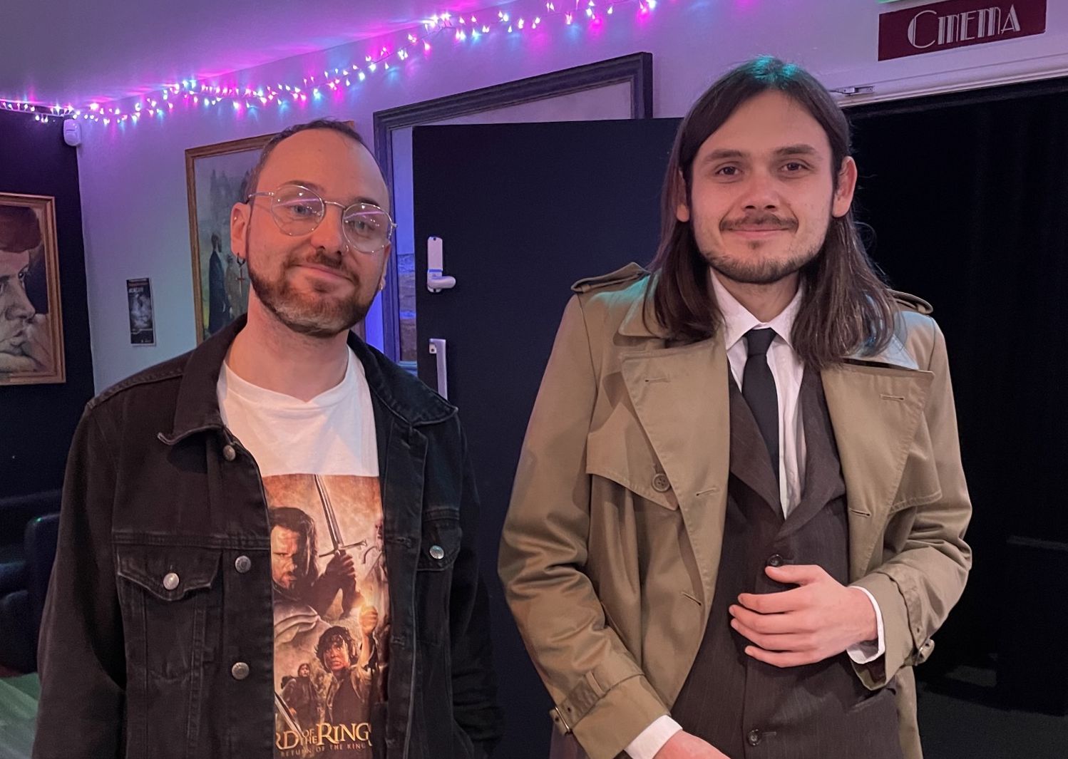 Andy Harrison and Lewis Simpson, who met while studying at the University, have been running Southport Bijou Cinema cinema as a not-for-profit Community Interest Company since it opened in 2019