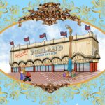 The new Southport 2023 Calendar by Ruth Spillane Illustrations. Silcock's Funland