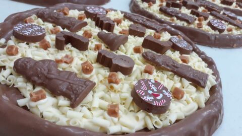 Chocolate pizzas, mince pies and pool tables all on sale at Chocolate Whirled in Southport