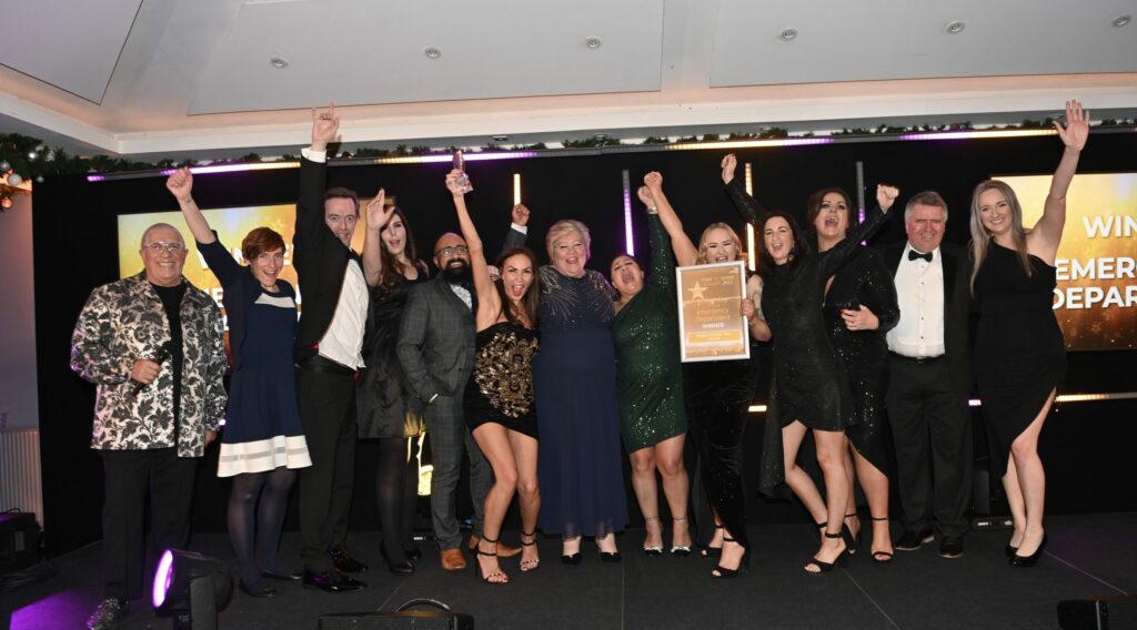 NHS heroes from across Southport and Ormskirk Hospital NHS Trust have been honoured at the 2022 Time to Shine Awards. The Emergency Department team won the People's Health Hero Award