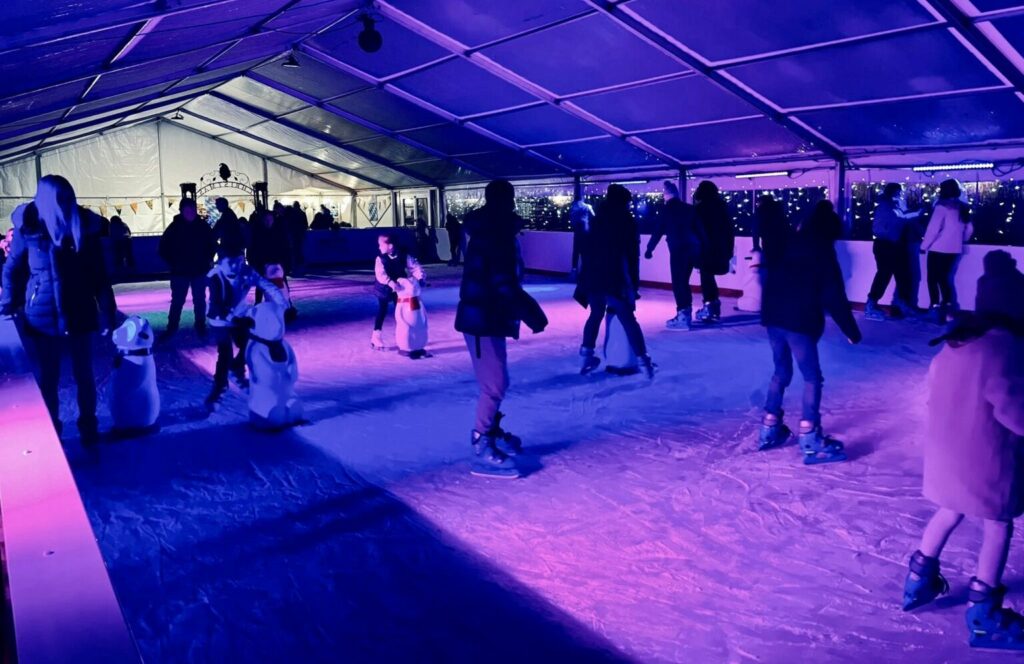 An ice skating rink, run by Ice Skating Southport, has opened at Victoria Park in Southport.