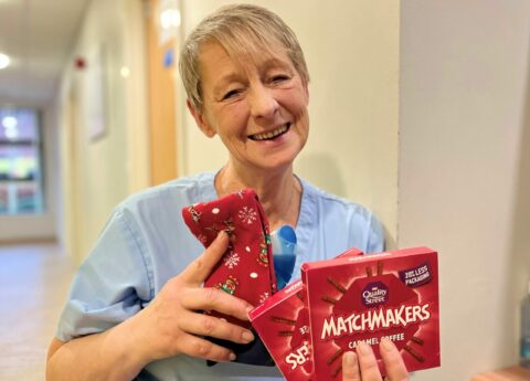 Healthcare Assistant makes 130 goodie bags for Southport Hospital patients on Christmas Day