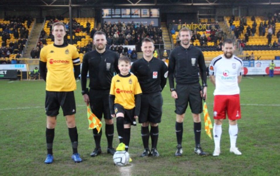 Children can become a matchday mascot at Southport FC